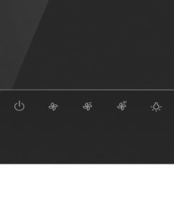 Alternative view of Gorenje WHI649EXBG Καμινάδα 60cm Μαύρη
