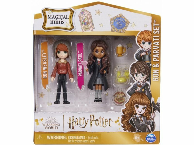 Spin Master Παιχνίδι Μινιατούρα Wizarding World Harry Potter για 6+ Ετών Ron Weasley & Parvati Patil