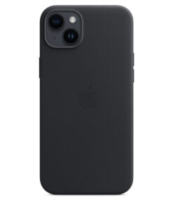 Alternative view of Apple Leather Case with MagSafe Back Cover Δερμάτινο Midnight (iPhone 14 Plus) MPP93ZM/A
