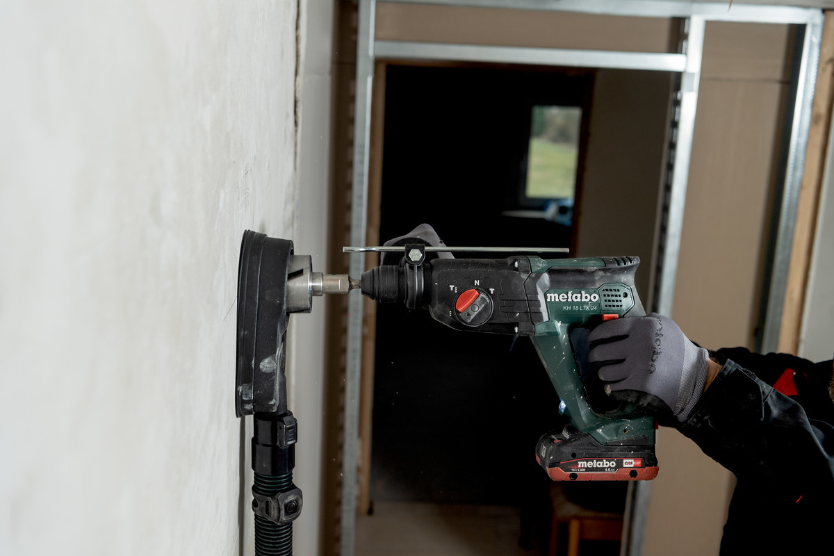 Metabo KH 18 LTX Κρουστικό Σκαπτικό Πιστολέτο Μπαταρίας Brushless 18V Solo με Υποδοχή SDS Plus 601712840 - Image 3