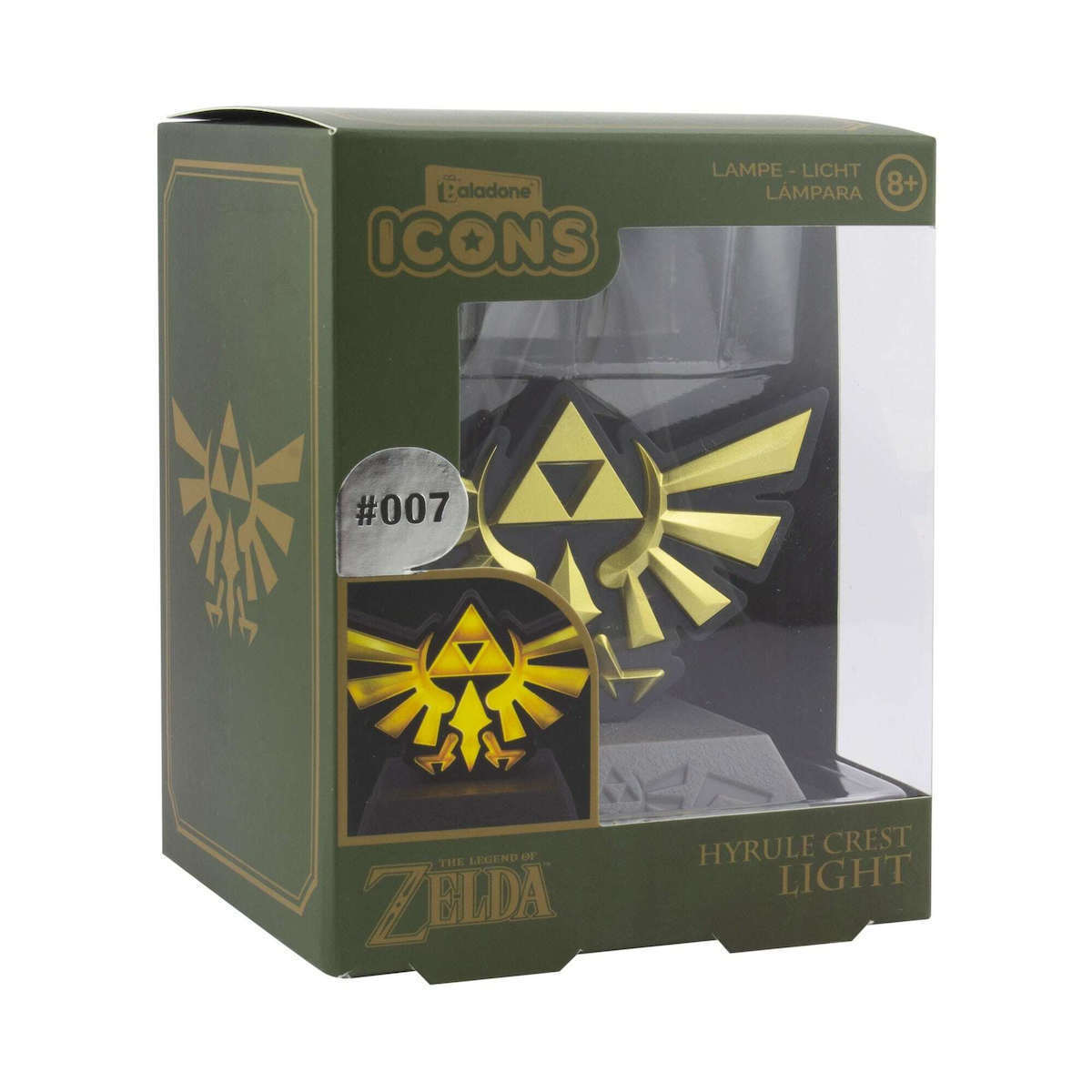 Paladone Παιδικό Διακοσμητικό Φωτιστικό The Legend of Zelda Hyrule Crest Χρυσό - Image 5
