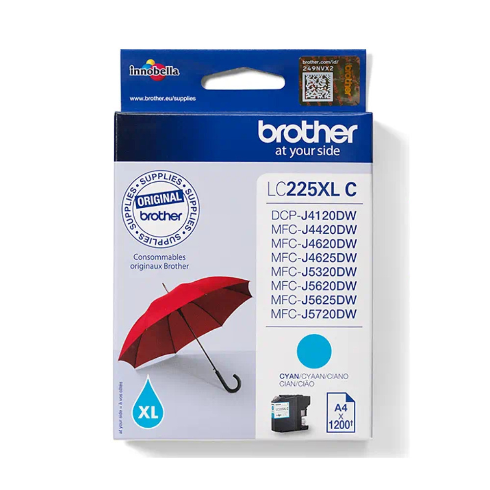 Brother LC225XL Γνήσιο Μελάνι Εκτυπωτή InkJet - Image 4