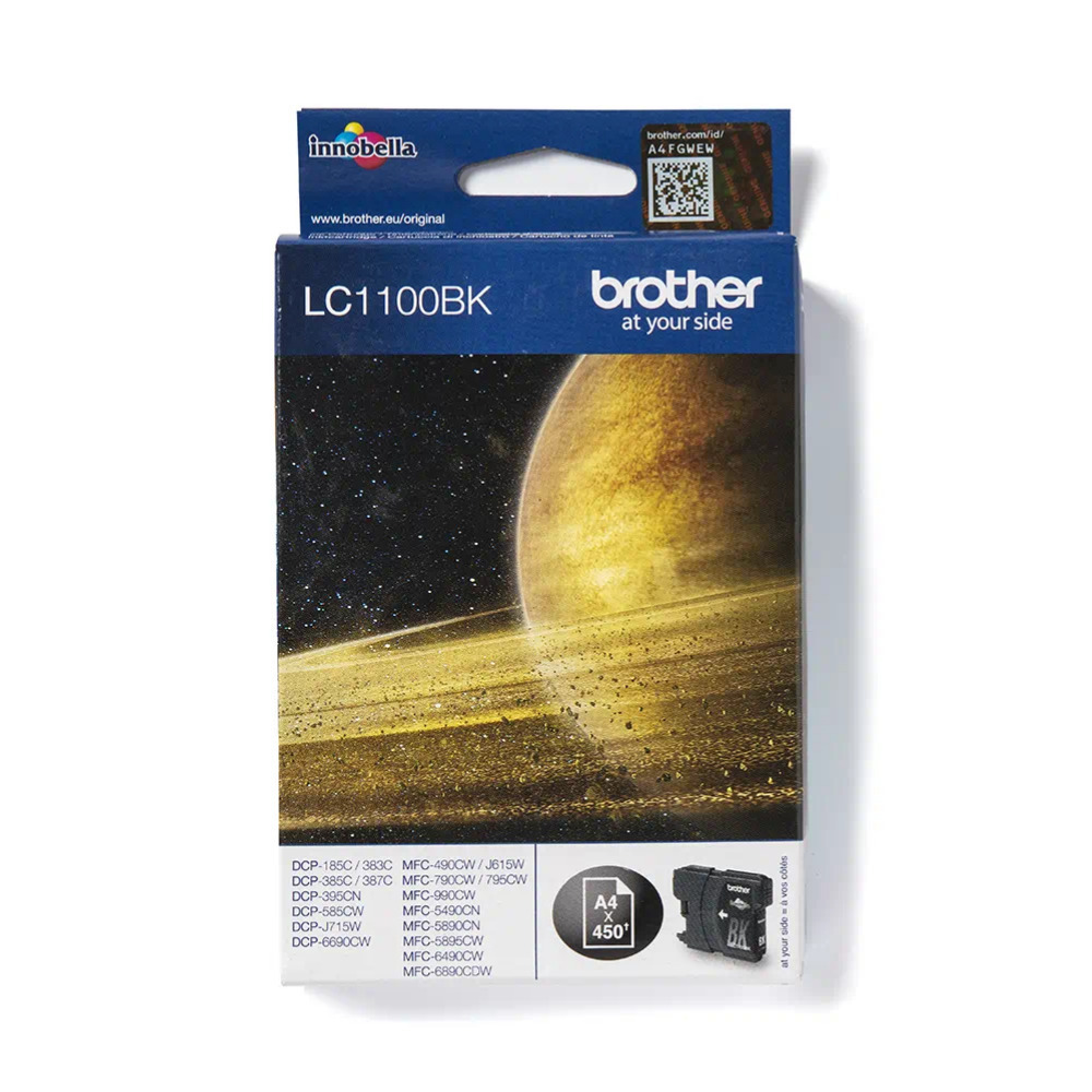 Brother LC1100 Γνήσιο Μελάνι Εκτυπωτή InkJet Μαύρο (LC-1100BK) - Image 4