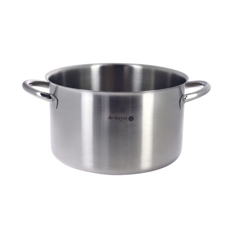 De Buyer Prim Appety Βαθιά Ανοξείδωτη Κατσαρόλα 6.6lt / 24cm 3506.24