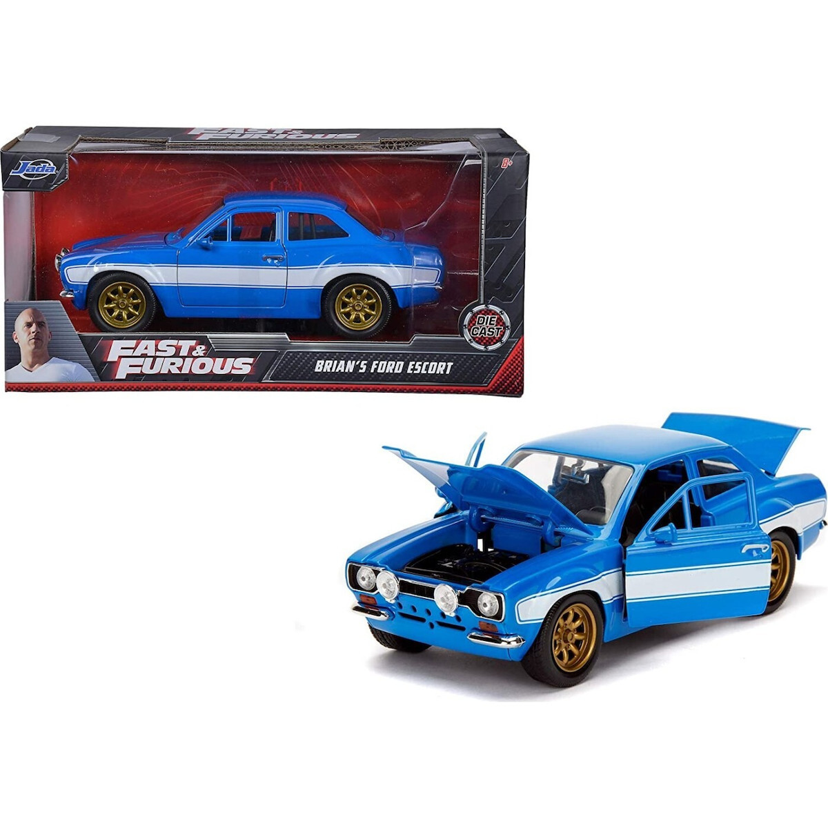 Jada Toys Ford Escort MK1 για 8+ Ετών - Image 9