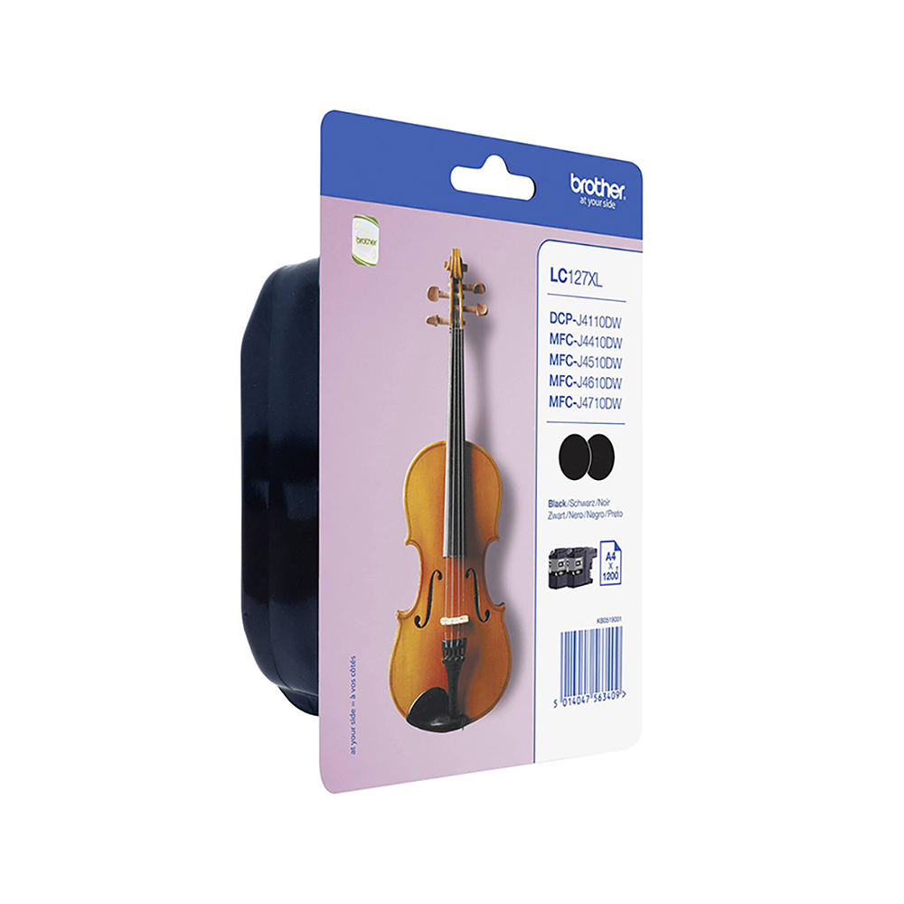 Brother LC127XL Γνήσιο Μελάνι Εκτυπωτή InkJet Μαύρο (LC-127XLBK) - Image 3