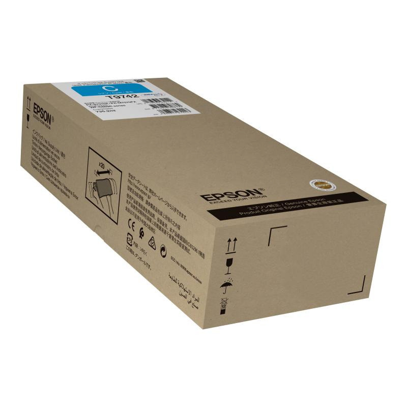 Epson T9742 Cyan Γνήσιο Μελάνι Εκτυπωτή InkJet Κυανό (C13T974200) - Image 3