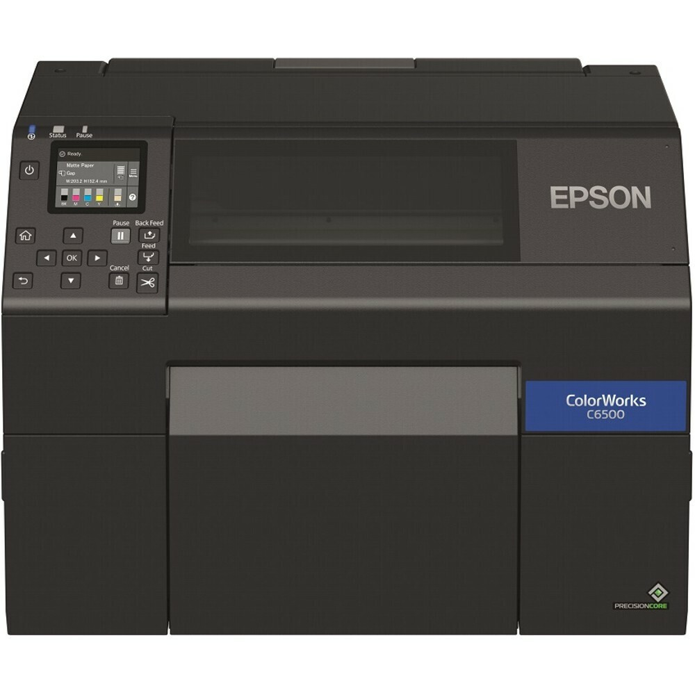 Epson ColorWorks Εκτυπωτής Ετικετών Inkjet USB, Ethernet 1200 dpi Έγχρωμος