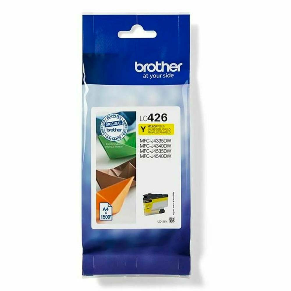 Brother LC426 Γνήσιο Μελάνι Εκτυπωτή InkJet Κίτρινο (LC-426Y)