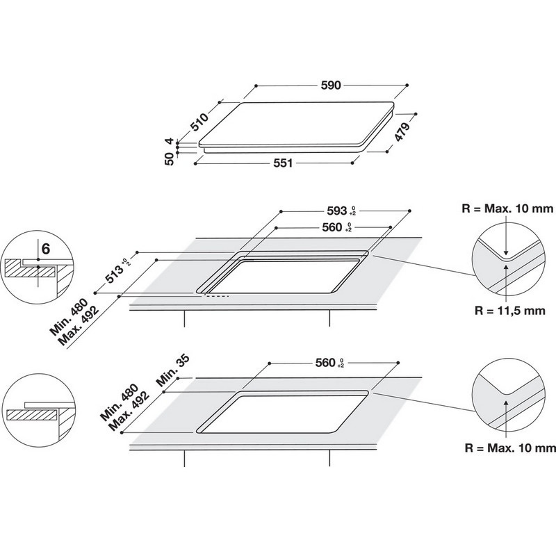 Whirlpool WS Q2160 NE Επαγωγική - Image 10