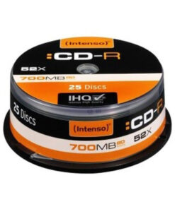 Alternative view of Intenso Εγγράψιμα CD-R 52x 700MB Cake Box 25τμχ