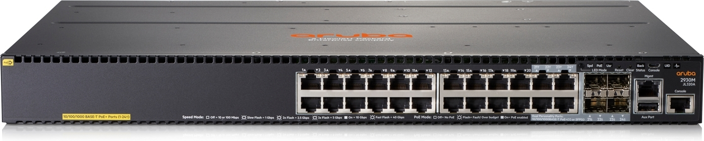 HP Aruba 2930M 28G Managed L3 PoE+ - Image 2