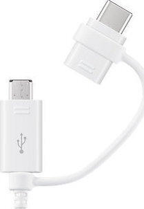Samsung Regular USB to micro USB / Type-C Cable 3A Λευκό 1.5m (EP-DG930DWEGWW) - Image 9