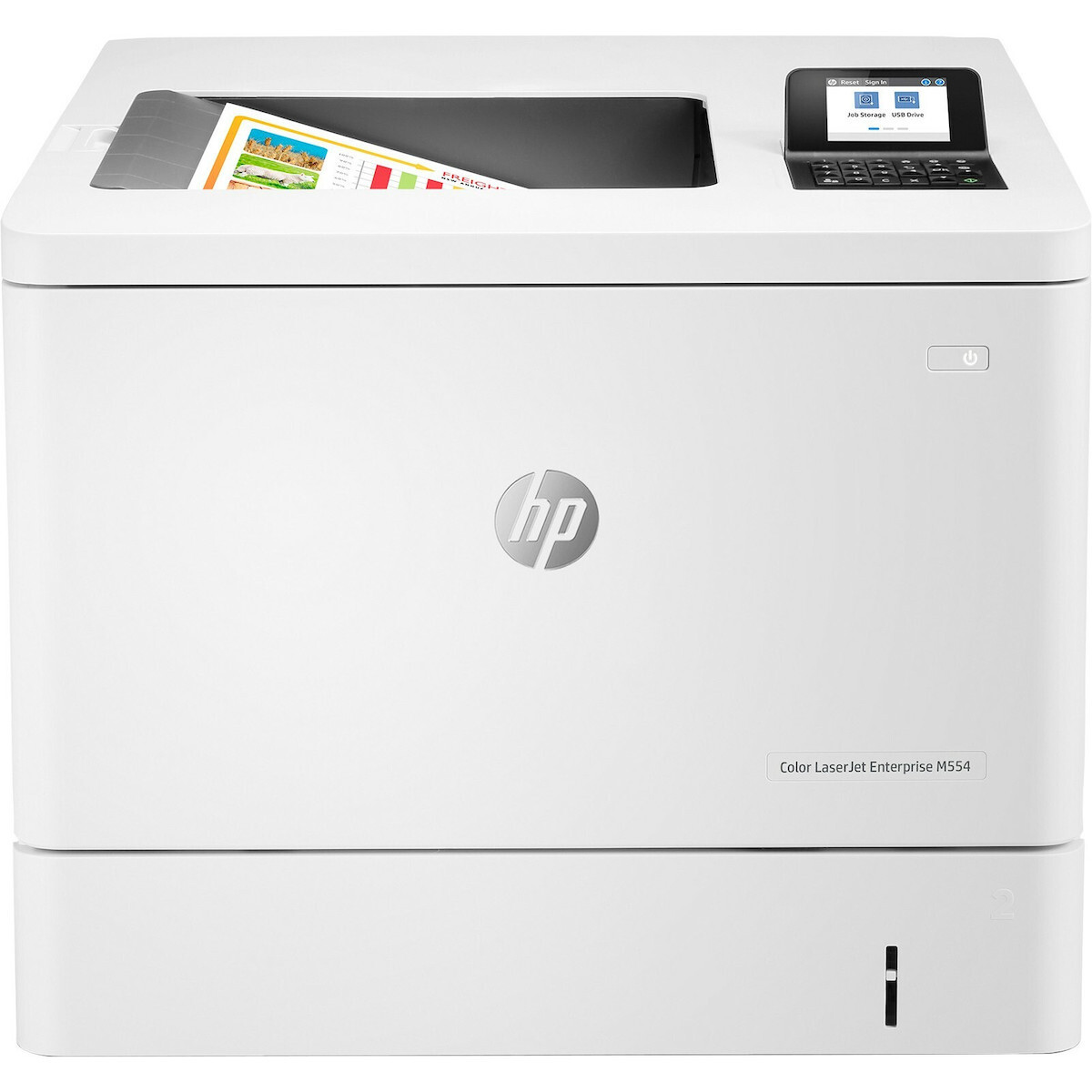 HP LaserJet Enterprise M554dn Έγχρωμoς Εκτυπωτής - Image 4
