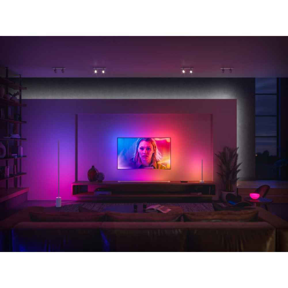 Philips LED Φωτιστικό Δαπέδου Υ145.8εκ. Μαύρο - Image 5