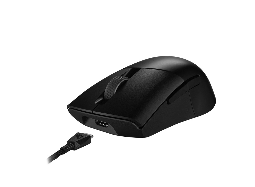Asus ROG Keris AimPoint Ασύρματο RGB Gaming Ποντίκι 36000 DPI Μαύρο - Image 4