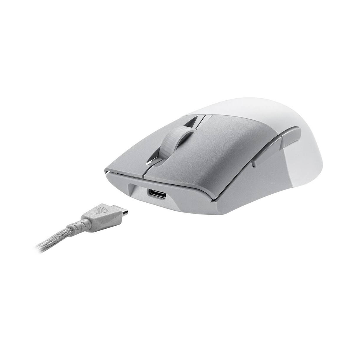 Asus ROG Keris Aimpoint Ασύρματο RGB Gaming Ποντίκι 36000 DPI Λευκό - Image 5