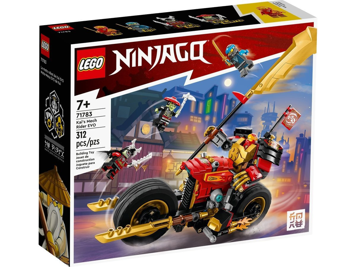 Lego Ninjago Kai’s Mech Rider EVO για 7+ Ετών 312τμχ