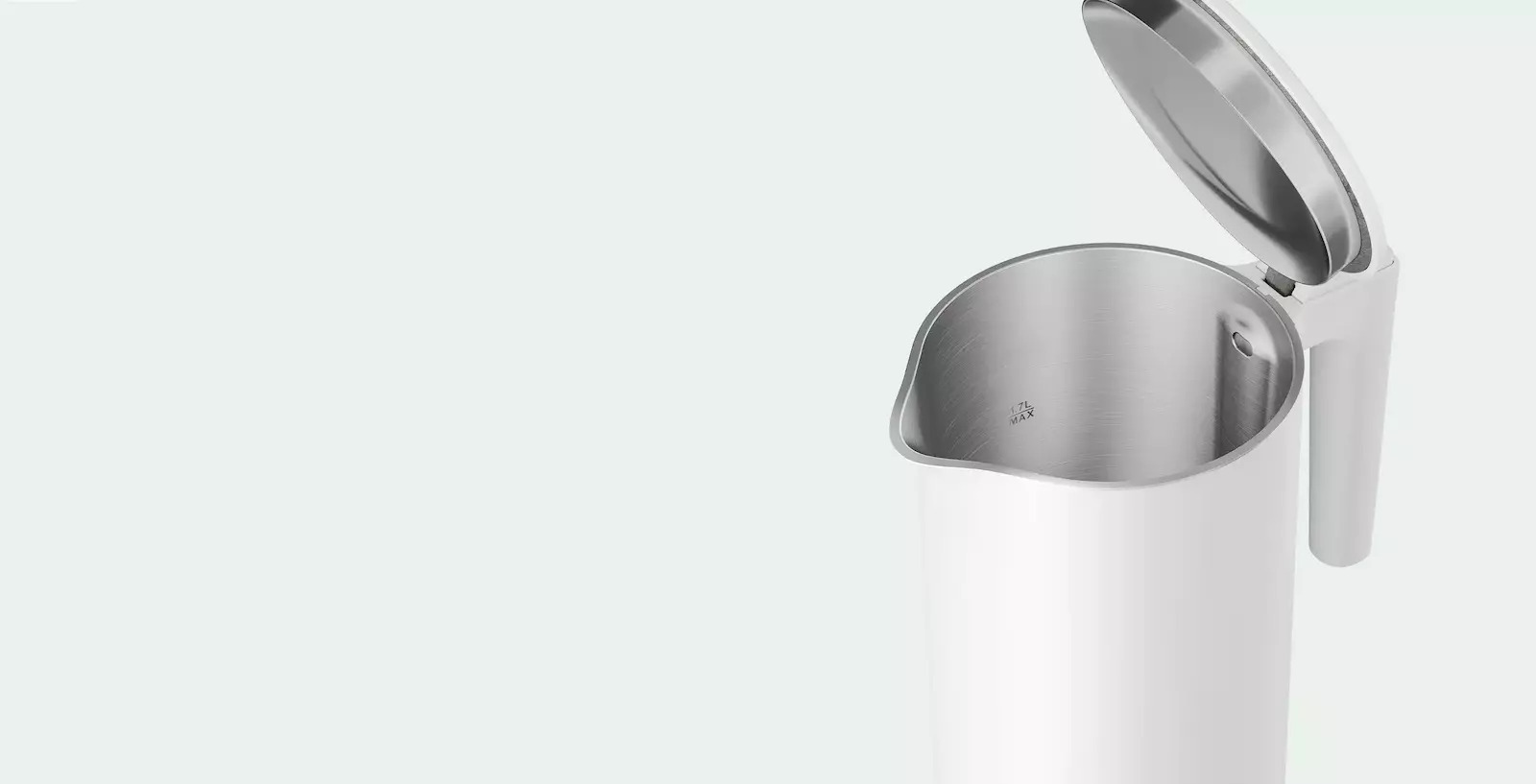 Xiaomi Electric Kettle 2 1.7lt με Ισχύ 1800W Λευκός - Image 3