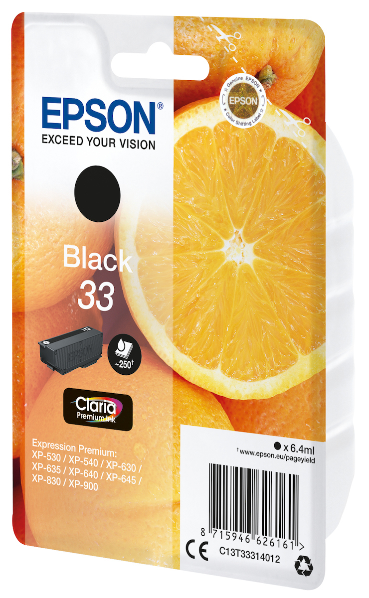 Epson 33 Γνήσιο Μελάνι Εκτυπωτή InkJet Μαύρο (C13T33314010 C13T33314012) - Image 3