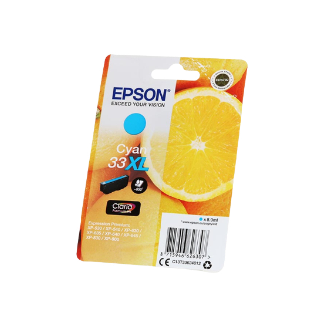 Epson 33XL Γνήσιο Μελάνι Εκτυπωτή InkJet Κυανό (C13T33624010 C13T33624012) - Image 3