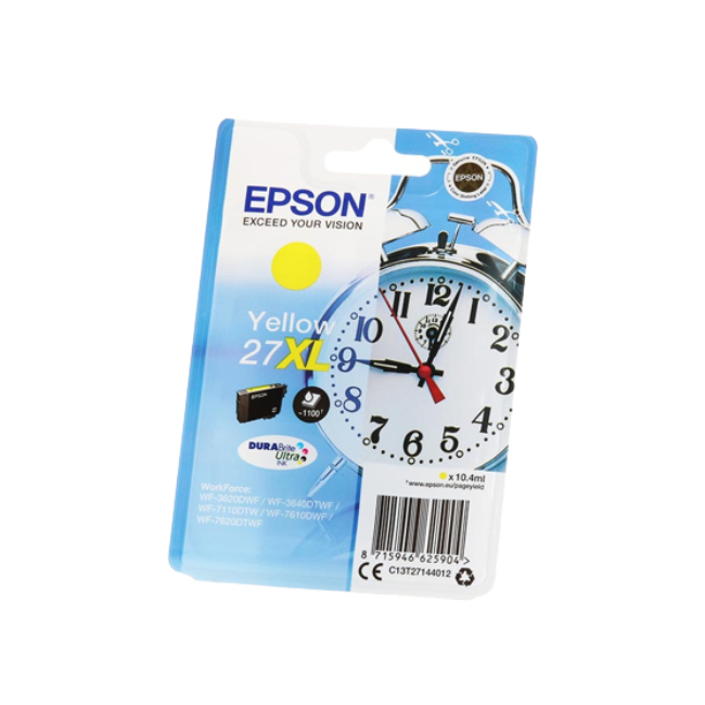 Epson 27XL Γνήσιο Μελάνι Εκτυπωτή InkJet Κίτρινο (C13T27144010 C13T27144012) - Image 3