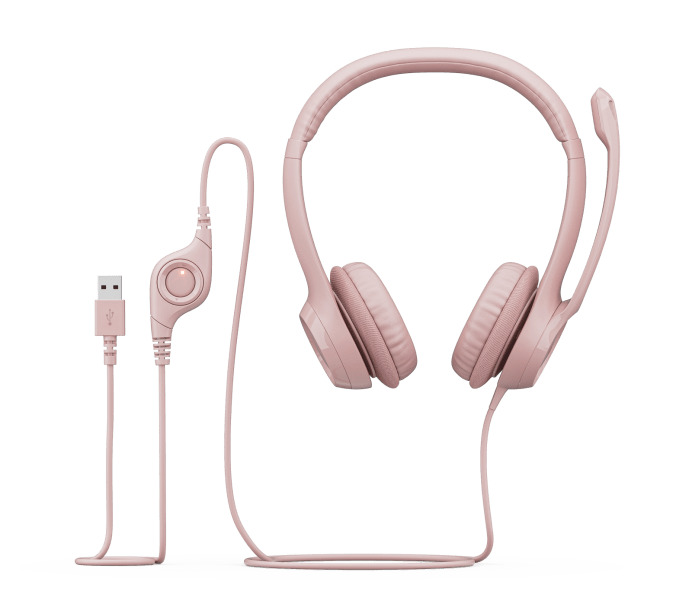 Logitech H390 On Ear Multimedia Ακουστικά με μικρόφωνο και σύνδεση USB-A