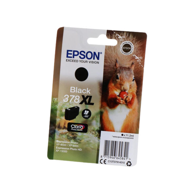 Epson 378XL Γνήσιο Μελάνι Εκτυπωτή InkJet Μαύρο (C13T37914010) - Image 3