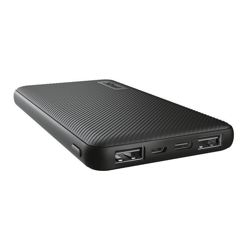 Trust Primo Ultra-thin 10000mAh 15W Μαύρο