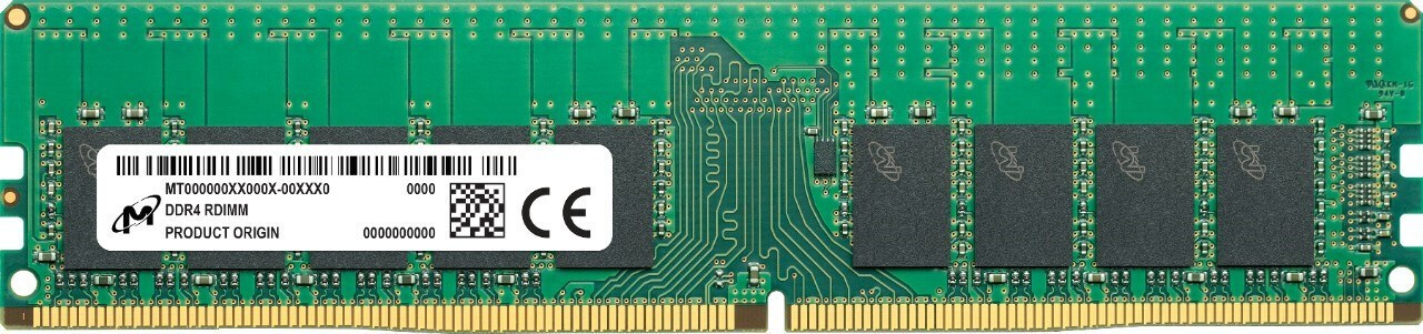 Micron 16GB DDR4 MTA18ASF2G72PZ-3G2R