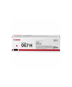 Canon 067H Γνήσιο Toner Laser Εκτυπωτή Ματζέντα High Capacity 2350 Σελίδων (5104C002)