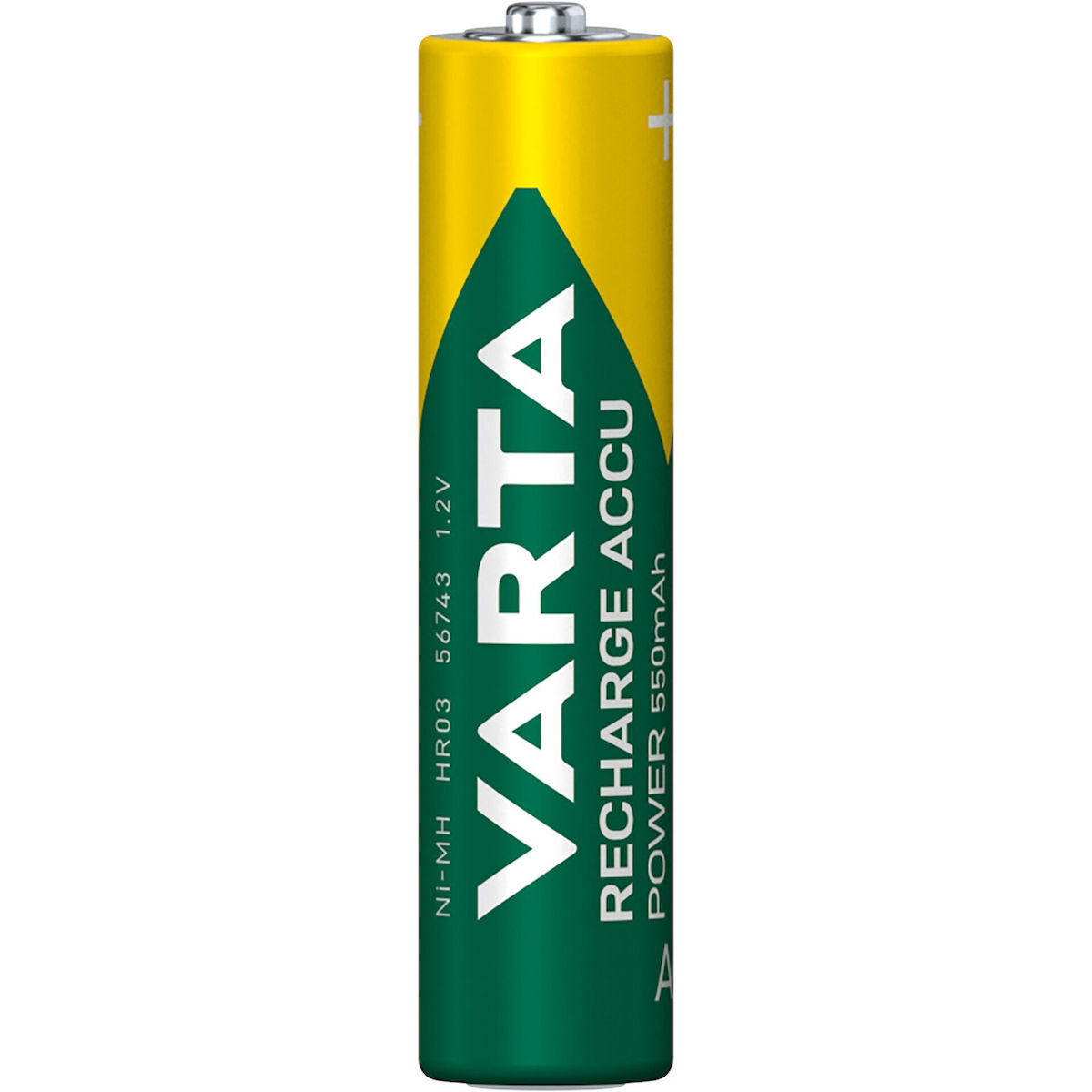 Varta Recharge Accu Power AAA 550mAh 1.2V 4τμχ - Image 2