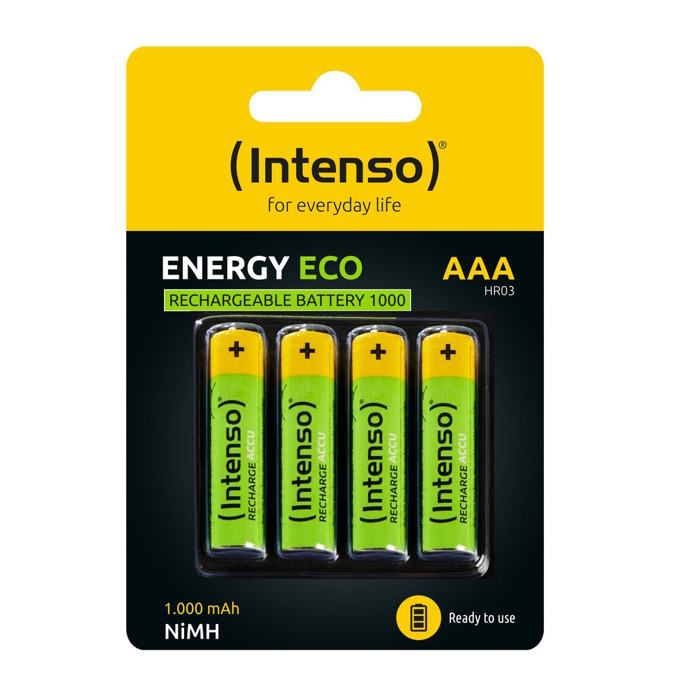 Intenso Energy Eco AAA 1000mAh 1.2V 4τμχ