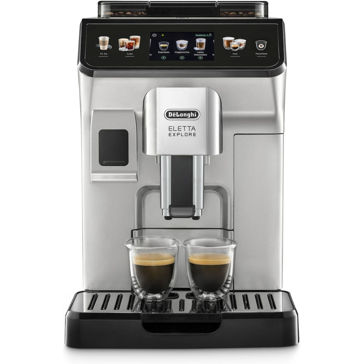 De'Longhi Eletta Explore Αυτόματη με Μύλο Άλεσης Ασημί - Image 3
