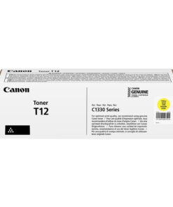 Canon T12 Γνήσιο Toner Laser Εκτυπωτή Κίτρινο 5300 Σελίδων (5095C006)