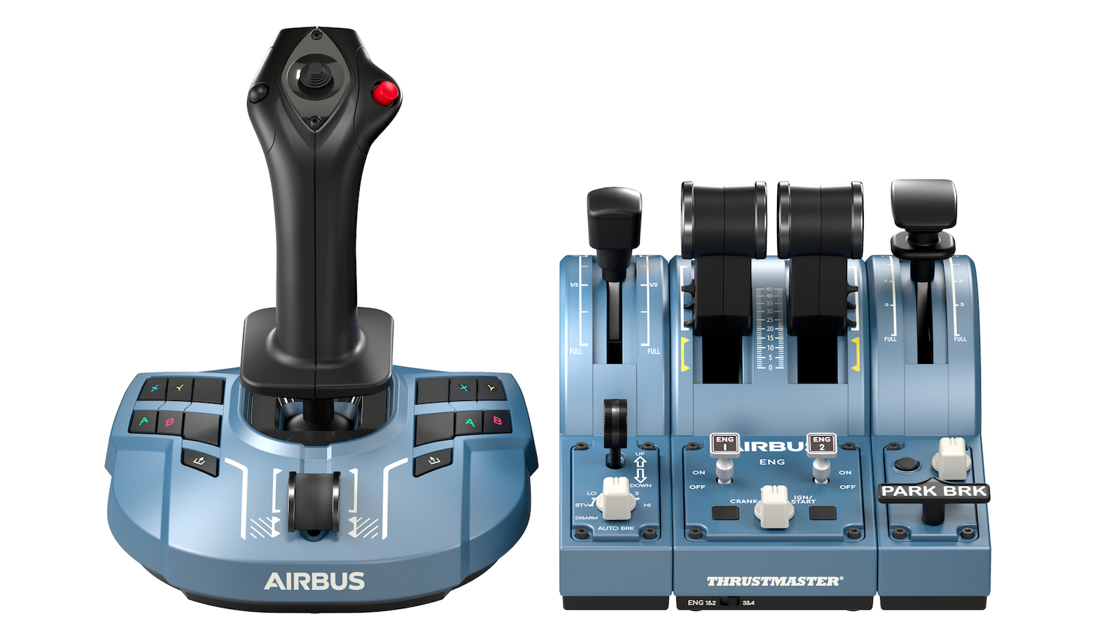 Thrustmaster TCA Captain X Pack Airbus Edition Joystick Ενσύρματο Συμβατό με PC / Xbox Series X/S