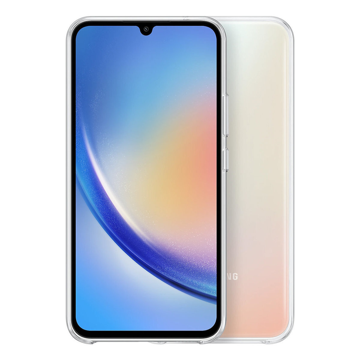 Samsung Back Cover Σιλικόνης Διάφανο (Galaxy A34) EF-QA346CTEGWW - Image 4
