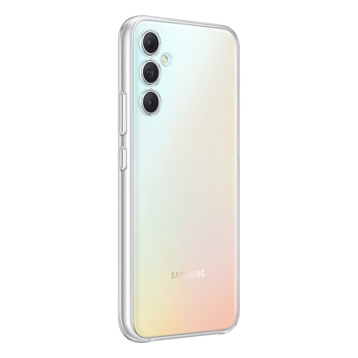 Samsung Back Cover Σιλικόνης Διάφανο (Galaxy A34) EF-QA346CTEGWW - Image 2