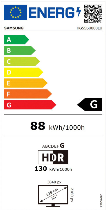 Samsung Smart Τηλεόραση 55" 4K UHD LED HBU8000 HDR (2022) HG55BU800EUXEN - Image 6