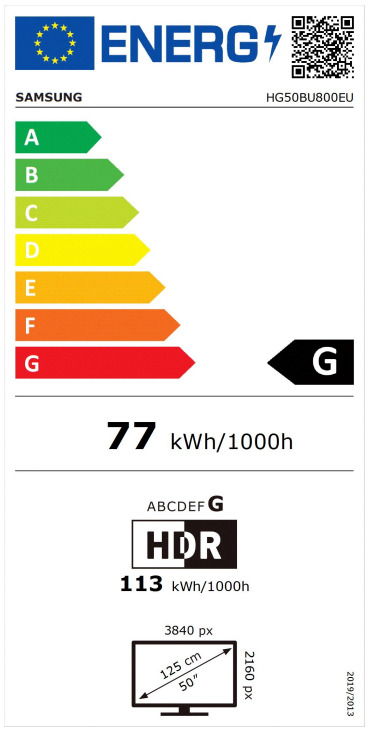 Samsung Smart Τηλεόραση 50" 4K UHD LED HBU8000 HDR (2022) HG50BU800EUXEN - Image 7