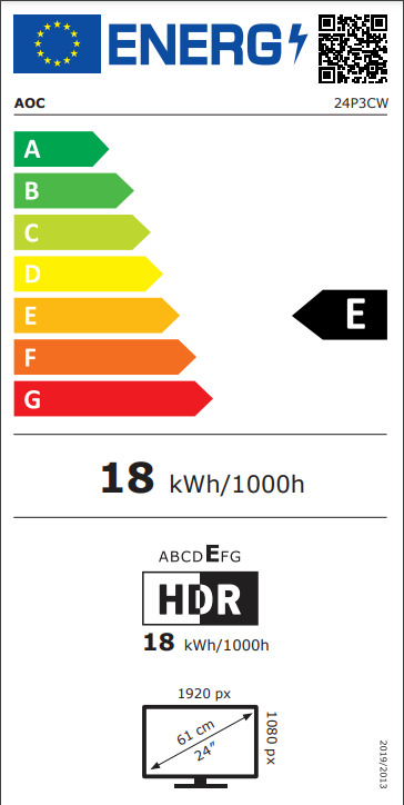 AOC 24P3CW 23.8" IPS FHD 1920x1080 - Image 15