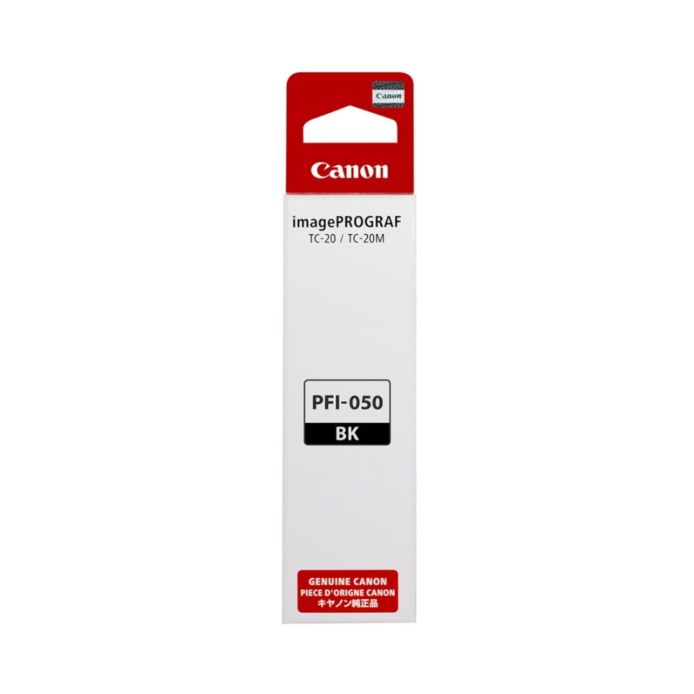 Canon PFI-050BK Γνήσιο Μελάνι Εκτυπωτή InkJet Μαύρο (5698C001)