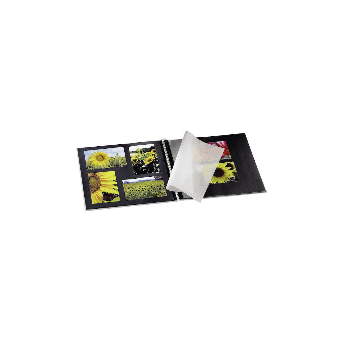 HAMA Άλμπουμ Fine Art Κατάλληλο για Φωτογραφίες 10x15εκ. Μαύρο 36x32εκ. - Image 2