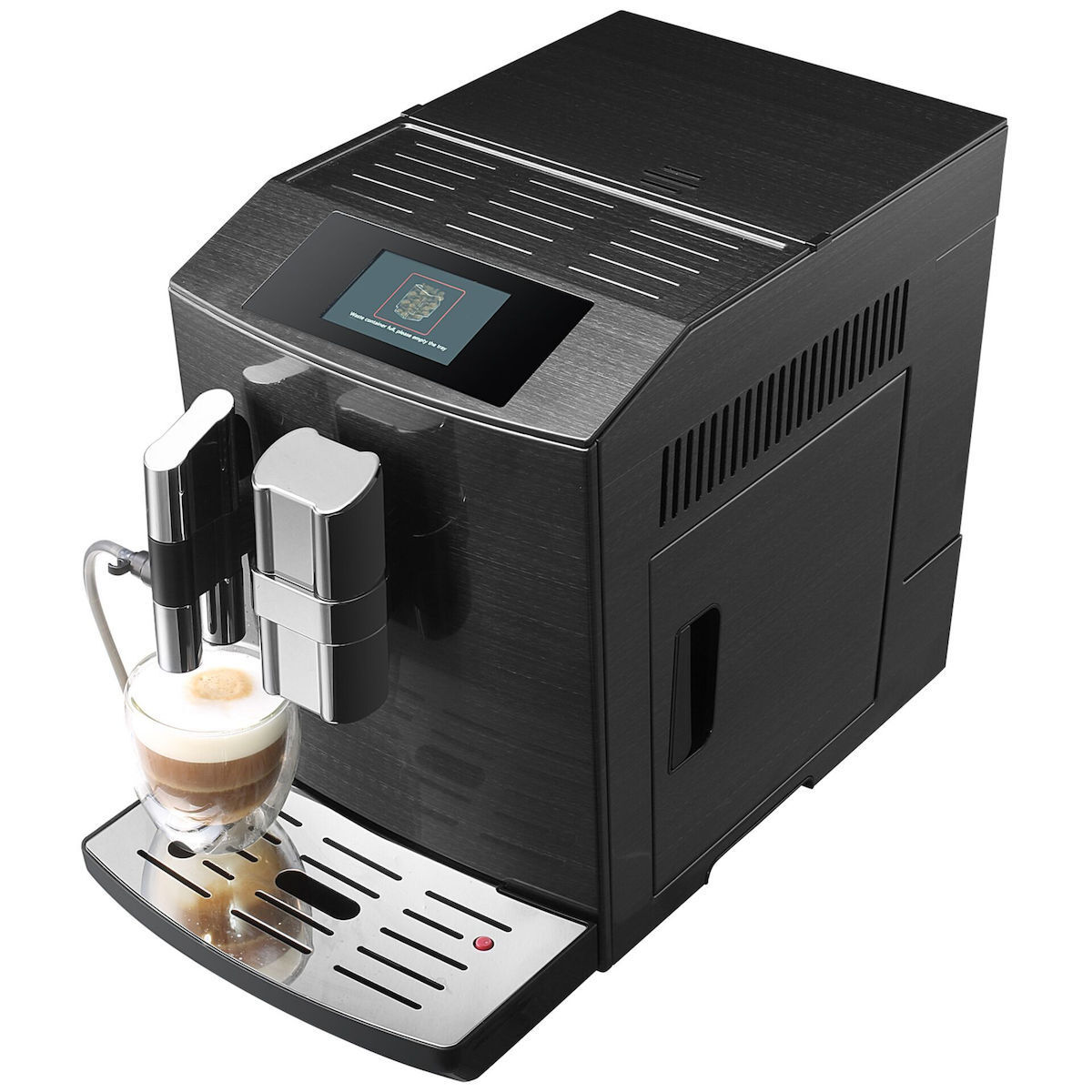 Acopino Modena One Touch Αυτόματη με Μύλο Άλεσης Μαύρη - Image 4