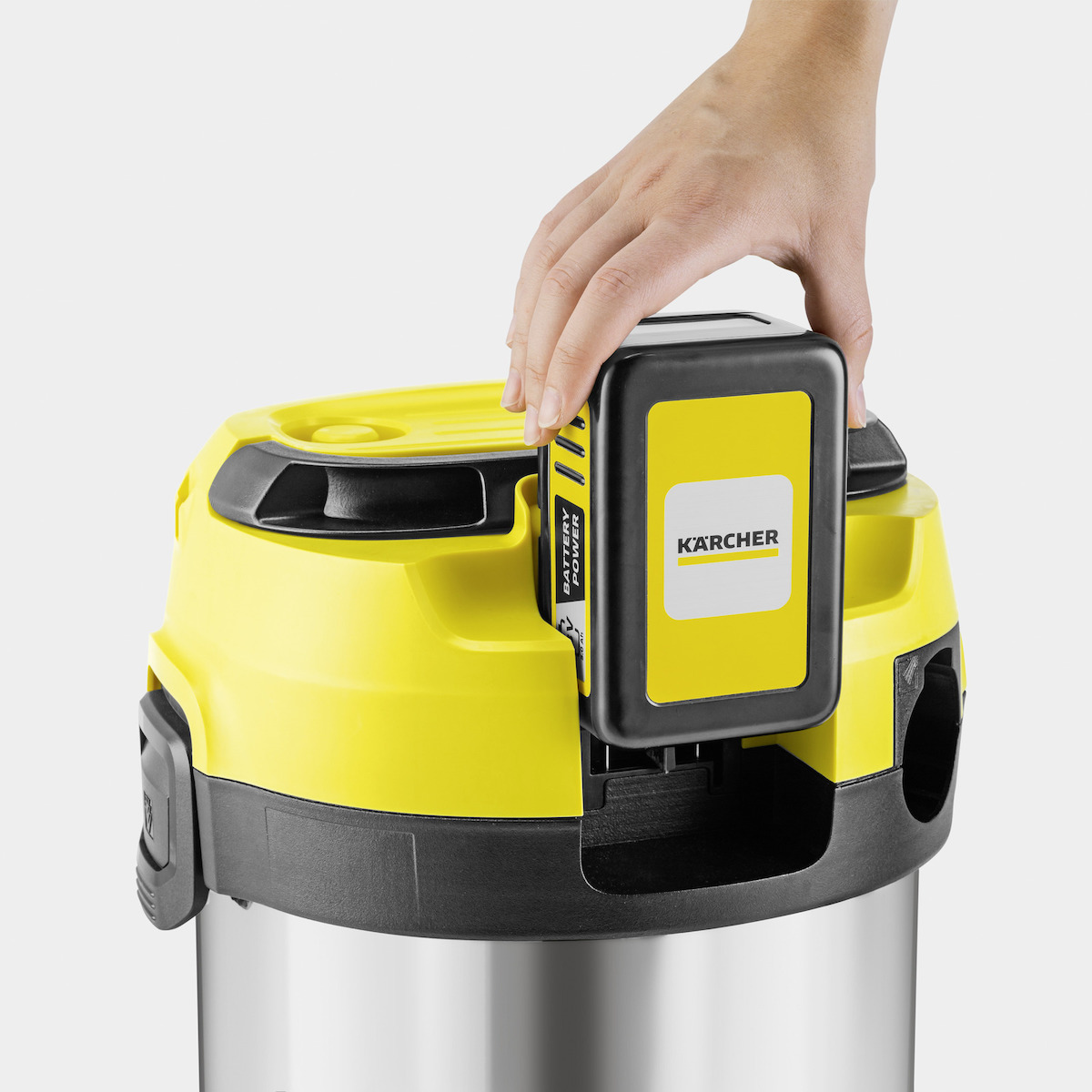 Karcher WD 3-18 S Battery Επαναφορτιζόμενη 17lt - Image 5
