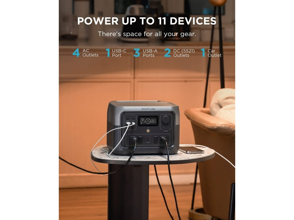 EcoFlow River 2 Max Power Station Χωρητικότητας 512Wh - Image 4