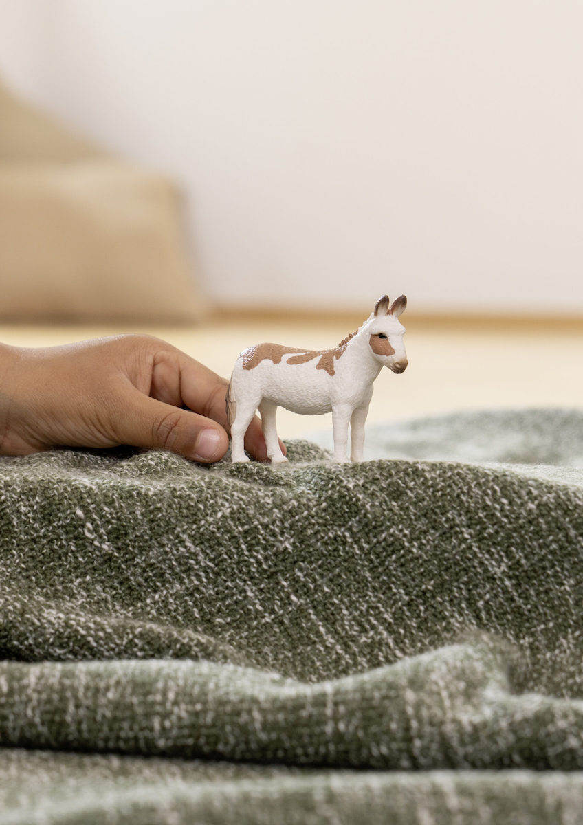 Schleich-S Παιχνίδι Μινιατούρα American Spotted Donkey για 3-8 Ετών 8εκ. - Image 3