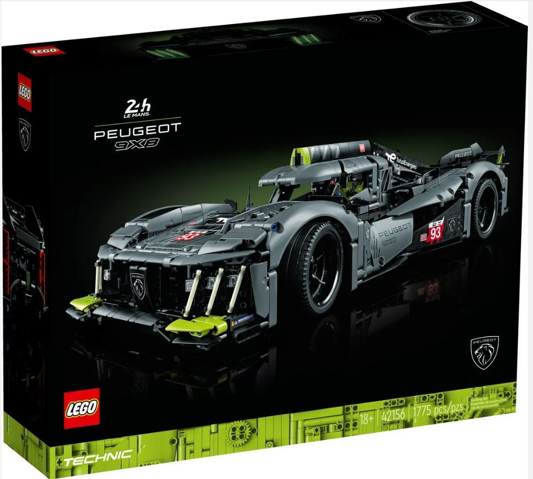 Lego Technic Peugeot 2023 για 18+ Ετών 1775τμχ