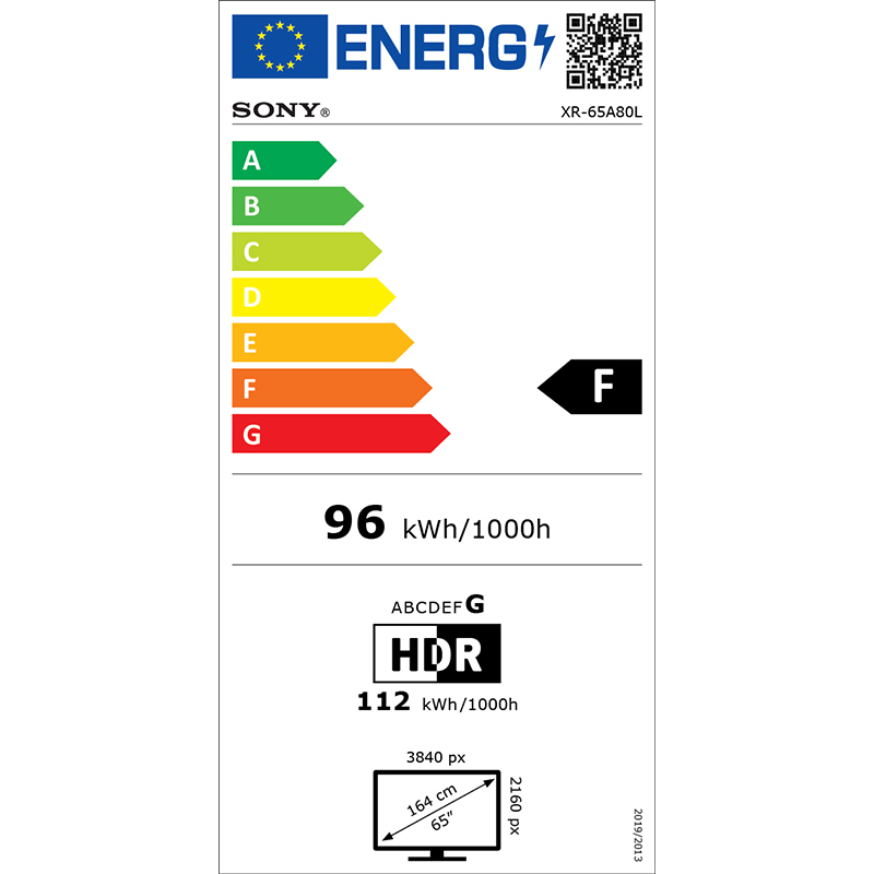 Sony Smart Τηλεόραση 65" 4K UHD OLED XR-65A80L HDR (2023) - Image 10