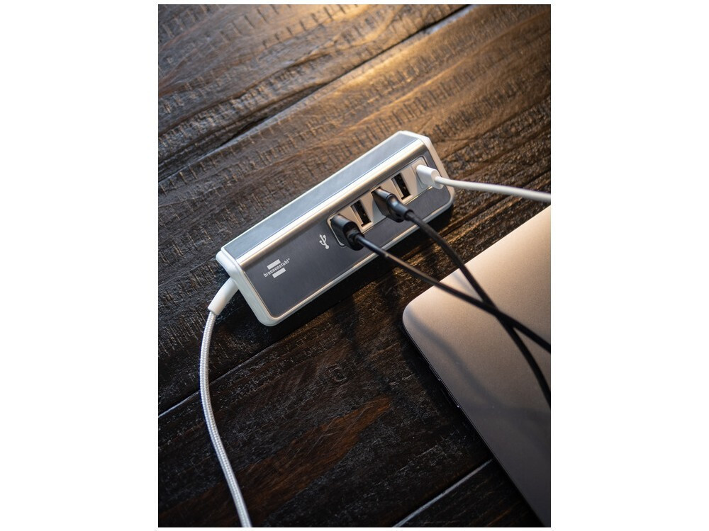 Brennenstuhl USB 2.0 Hub 5 Θυρών με σύνδεση USB-A Ασημί - Image 6